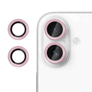 For iPhone 17 Kalebol No Flicker Ultra-Thin Individual Camera Lens Tempered Glass Film(Pink)