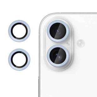 For iPhone 17 Kalebol No Flicker Ultra-Thin Individual Camera Lens Tempered Glass Film(Distant Peak Blue)