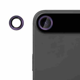 For iPhone 17 Air Kalebol No Flicker Ultra-Thin Individual Camera Lens Tempered Glass Film(Dark Purple)