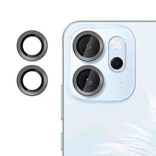 For OPPO Reno14 F Kalebol No Flicker Ultra-Thin Individual Camera Lens Tempered Glass Film(Black)