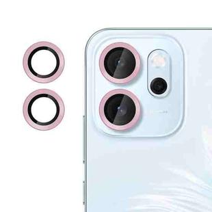 For OPPO Reno14 F Kalebol No Flicker Ultra-Thin Individual Camera Lens Tempered Glass Film(Pink)