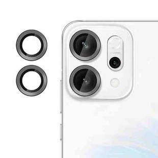 For OPPO Reno14 Pro Global Kalebol No Flicker Ultra-Thin Individual Camera Lens Tempered Glass Film(Black)