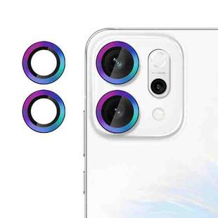 For OPPO Reno14 Pro Global Kalebol No Flicker Ultra-Thin Individual Camera Lens Tempered Glass Film(Dazzling Colors)