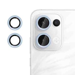 For OPPO Reno13 Global Kalebol No Flicker Ultra-Thin Individual Camera Lens Tempered Glass Film(Distant Peak Blue)
