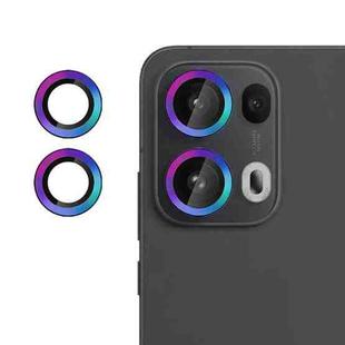 For OPPO Reno13 Pro Global Kalebol No Flicker Ultra-Thin Individual Camera Lens Tempered Glass Film(Dazzling Colors)