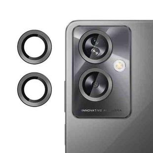 For OPPO A79 5G Kalebol No Flicker Ultra-Thin Individual Camera Lens Tempered Glass Film(Black)