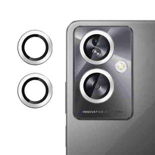 For OPPO A79 5G Kalebol No Flicker Ultra-Thin Individual Camera Lens Tempered Glass Film(Silver)