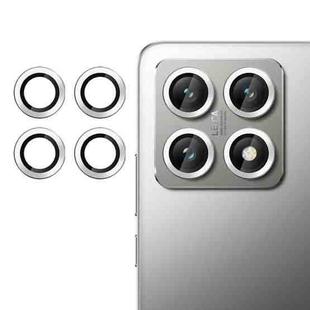 For Xiaomi 14T Kalebol No Flicker Ultra-Thin Individual Camera Lens Tempered Glass Film(Silver)