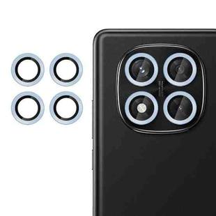 For Redmi Note 14 Pro 4G Kalebol No Flicker Ultra-Thin Individual Camera Lens Tempered Glass Film(Distant Peak Blue)