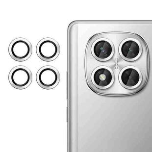 For Xiaomi Poco X7 Kalebol No Flicker Ultra-Thin Individual Camera Lens Tempered Glass Film(Silver)