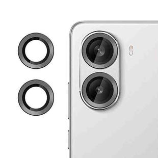 For Xiaomi Poco X7 Pro / Redmi Turbo 4 Kalebol No Flicker Ultra-Thin Individual Camera Lens Tempered Glass Film(Black)