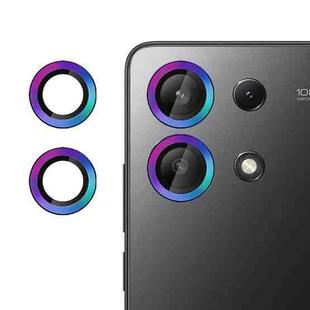 For Redmi Note 13 4G Kalebol No Flicker Ultra-Thin Individual Camera Lens Tempered Glass Film(Dazzling Colors)