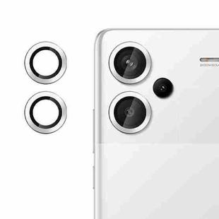 For Redmi Note 13 Pro+ Kalebol No Flicker Ultra-Thin Individual Camera Lens Tempered Glass Film(Silver)