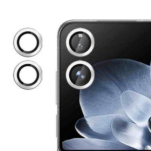 For Xiaomi Mix Flip Kalebol No Flicker Ultra-Thin Individual Camera Lens Tempered Glass Film(Silver)