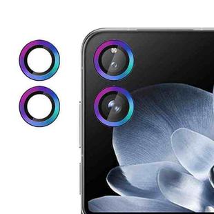 For Xiaomi Mix Flip Kalebol No Flicker Ultra-Thin Individual Camera Lens Tempered Glass Film(Dazzling Colors)