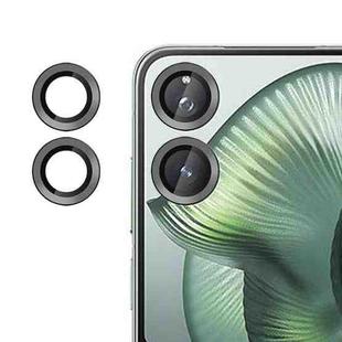 For Xiaomi Mix Flip 2 Kalebol No Flicker Ultra-Thin Individual Camera Lens Tempered Glass Film(Black)