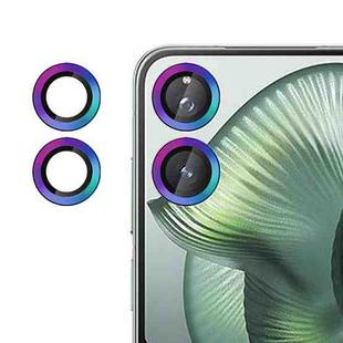 For Xiaomi Mix Flip 2 Kalebol No Flicker Ultra-Thin Individual Camera Lens Tempered Glass Film(Dazzling Colors)