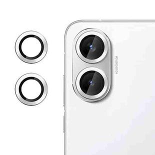 For Redmi  Turbo 4 Pro Kalebol No Flicker Ultra-Thin Individual Camera Lens Tempered Glass Film(Silver)