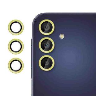 For Samsung Galaxy A15 5G Kalebol No Flicker Ultra-Thin Individual Camera Lens Tempered Glass Film(Gold)