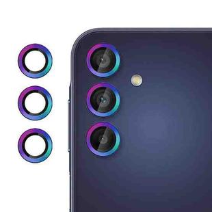 For Samsung Galaxy A25 5G Kalebol No Flicker Ultra-Thin Individual Camera Lens Tempered Glass Film(Colorful)