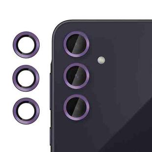 For Samsung Galaxy A35 5G Kalebol No Flicker Ultra-Thin Individual Camera Lens Tempered Glass Film(Purple)