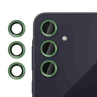 For Samsung Galaxy A55 5G Kalebol No Flicker Ultra-Thin Individual Camera Lens Tempered Glass Film(Green)