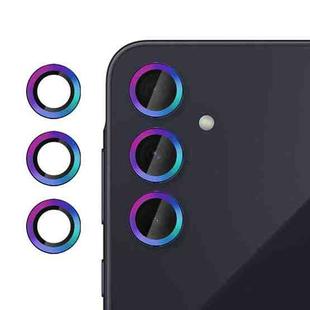 For Samsung Galaxy A55 5G Kalebol No Flicker Ultra-Thin Individual Camera Lens Tempered Glass Film(Colorful)