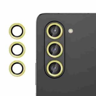 For Samsung Galaxy Z Fold5  Kalebol No Flicker Ultra-Thin Individual Camera Lens Tempered Glass Film(Gold)