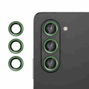 For Samsung Galaxy Z Fold5  Kalebol No Flicker Ultra-Thin Individual Camera Lens Tempered Glass Film(Green)