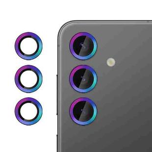 For Samsung Galaxy S25 FE 5G Kalebol No Flicker Ultra-Thin Individual Camera Lens Tempered Glass Film(Colorful)