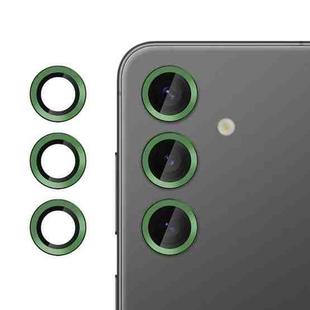 For Samsung Galaxy S23 FE 5G Kalebol No Flicker Ultra-Thin Individual Camera Lens Tempered Glass Film(Green)