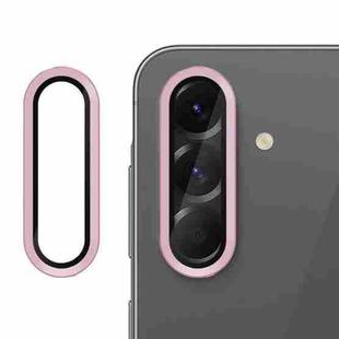 For Samsung Galaxy A36 / A56 5G Kalebol No Flicker Ultra-Thin Individual Camera Lens Tempered Glass Film(Pink)