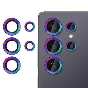 For Samsung Galaxy S25 Ultra 5G Kalebol No Flicker Ultra-Thin Individual Camera Lens Tempered Glass Film(Colorful)