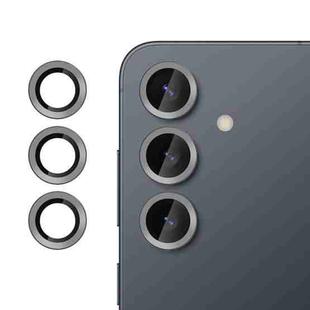 For Samsung Galaxy S25+ 5G Kalebol No Flicker Ultra-Thin Individual Camera Lens Tempered Glass Film(Titanium Gray)