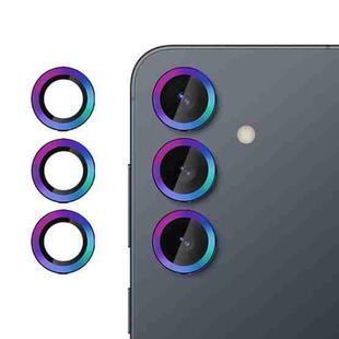 For Samsung Galaxy S25+ 5G Kalebol No Flicker Ultra-Thin Individual Camera Lens Tempered Glass Film(Colorful)
