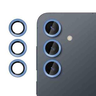 For Samsung Galaxy S25 5G Kalebol No Flicker Ultra-Thin Individual Camera Lens Tempered Glass Film(Blue)
