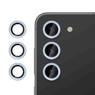 For Samsung Galaxy S23+ 5G Kalebol No Flicker Ultra-Thin Individual Camera Lens Tempered Glass Film(Distant Peak Blue)