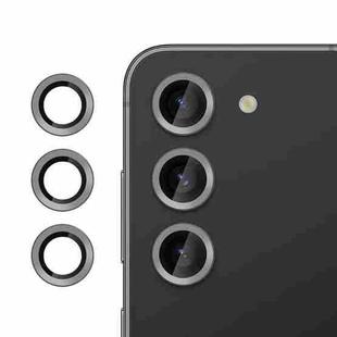 For Samsung Galaxy S23 5G Kalebol No Flicker Ultra-Thin Individual Camera Lens Tempered Glass Film(Titanium Gray)