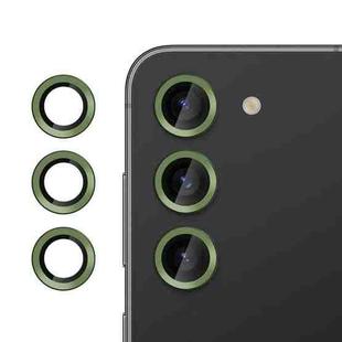 For Samsung Galaxy S23 5G Kalebol No Flicker Ultra-Thin Individual Camera Lens Tempered Glass Film(Leisurely Green)