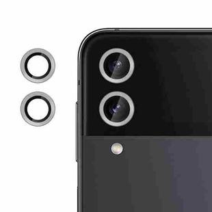 For Samsung Galaxy Z Flip4 Kalebol No Flicker Ultra-Thin Individual Camera Lens Tempered Glass Film(Graphite Gray)