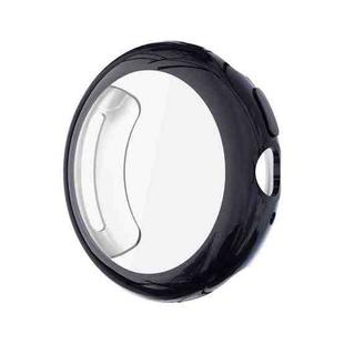 For Google Pixel Watch4 41mm Full Coverage Electroplated TPU Watch Protective Cover(Black)