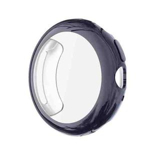 For Google Pixel Watch4 41mm Full Coverage Electroplated TPU Watch Protective Cover(Gun Metal)