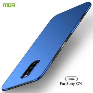 MOFI Frosted PC Ultra-thin Hard Case for Sony Xperia XZ4/Xperia 1(Blue)