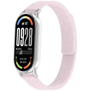 12mm Striped Soft Magnetic Silicone Watch Band(Purple)