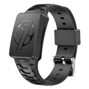 For WHOOP 4.0  Integrated TPU Watch Band(Black)