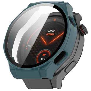 For Honor Watch 5 Ultra Tempered Film Integrated PC Watch Protective Cover(Pine Green)