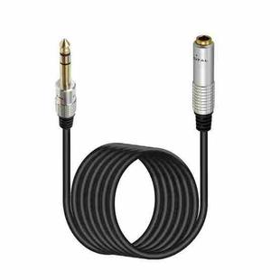 JUNSUNMAY 6.35mm 1/4 inch Male to Female Stereo Headphone Guitar Extension Cable Cord, Length:10m