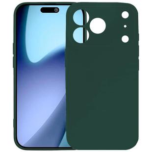 For iPhone 17 Pro Max Kalebol Precise Cutouts Solid Color TPU Phone Case(Dark Green)