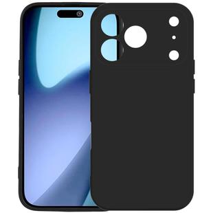For iPhone 17 Pro Max Kalebol Precise Cutouts Solid Color TPU Phone Case(Black)