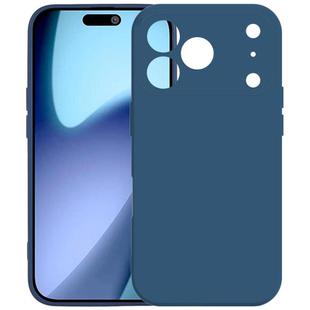 For iPhone 17 Pro Max Kalebol Precise Cutouts Solid Color TPU Phone Case(Blue)
